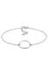 Armband Kreis Schlicht 925 Silber Silber