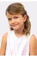 Halskette Kinder Blume 925 Sterling Silber, mit Kristallen von Swarovski®