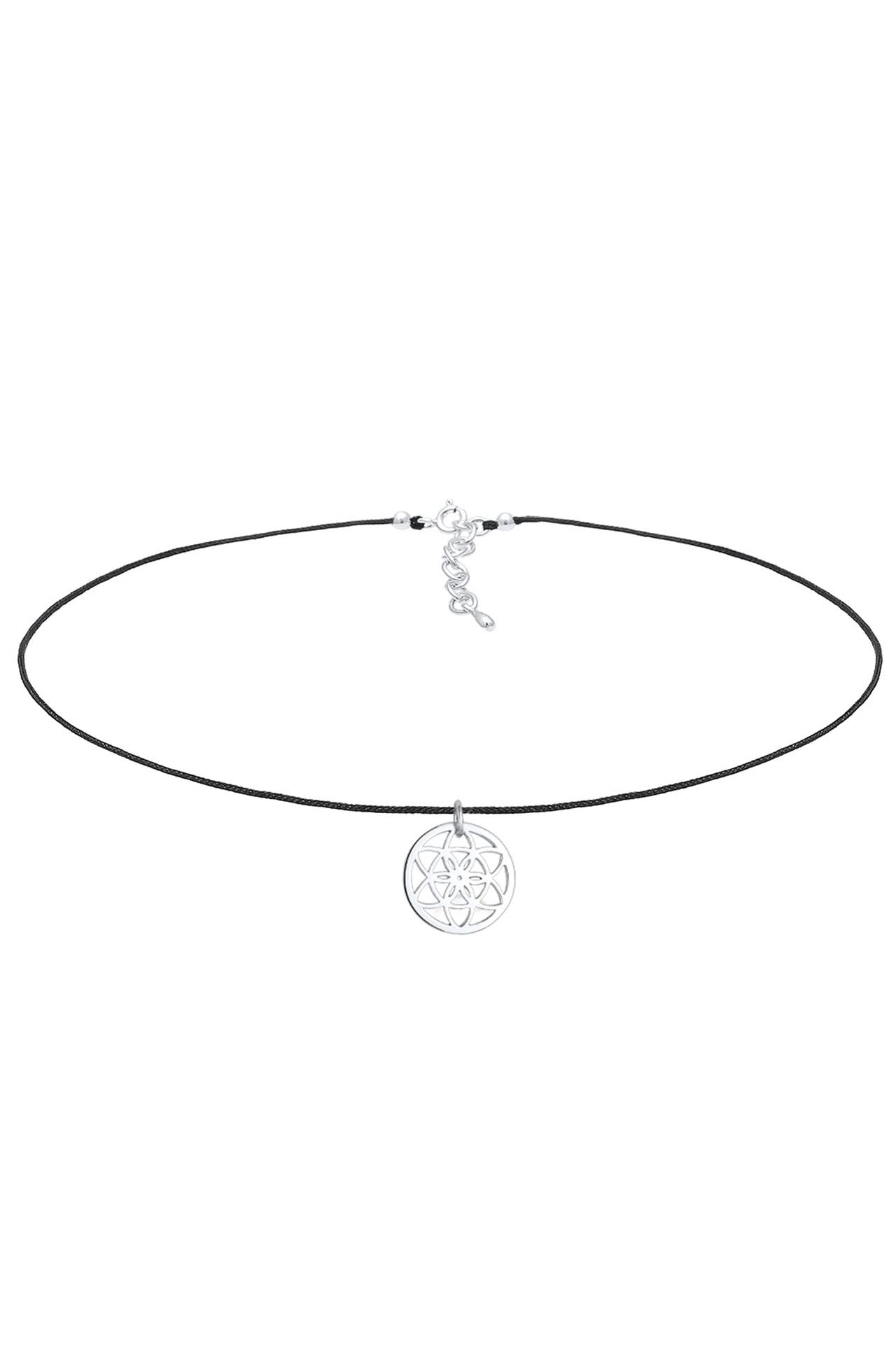 ELLI Kette Choker Ornament Trend Band 925 Silber Silber, Bild 1