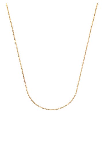 ELLI PREMIUM Kette Ankerkette diamantiert 1,3 mm Gelbgold 333 Gold