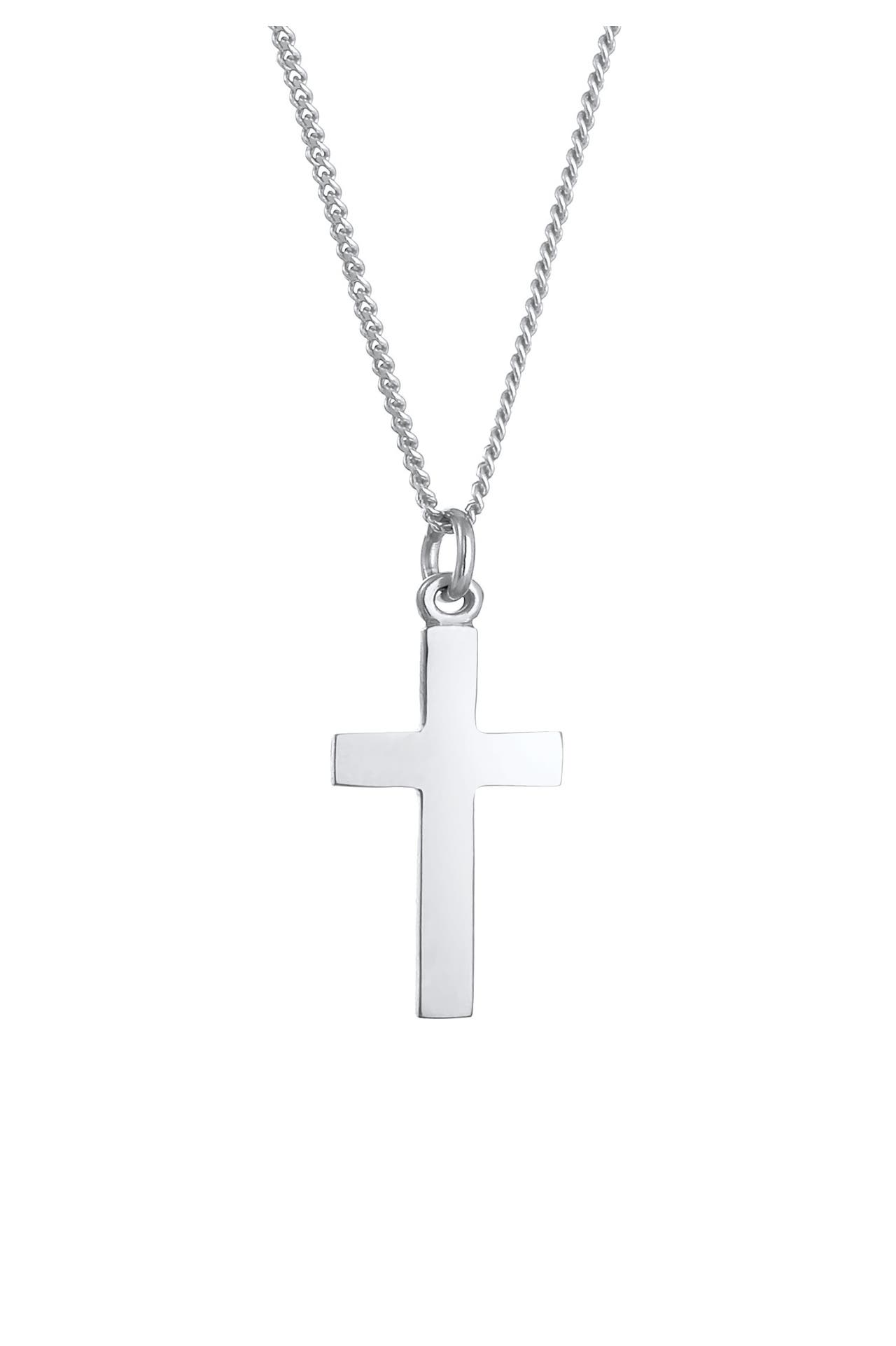 ELLI Halskette Kids Kreuz Symbol Kommunion 925 Silber, Bild 1