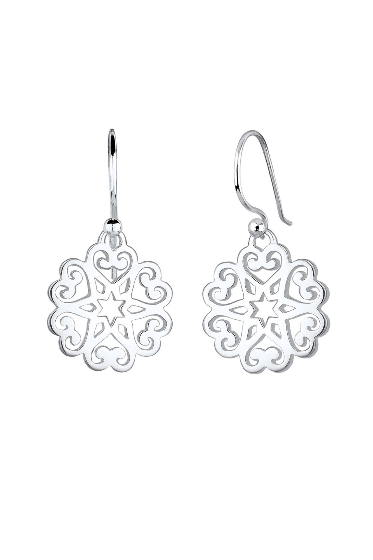 ELLI Ohrringe Ohrhänger Ornament 925 Sterling Silber Silber, Bild 1