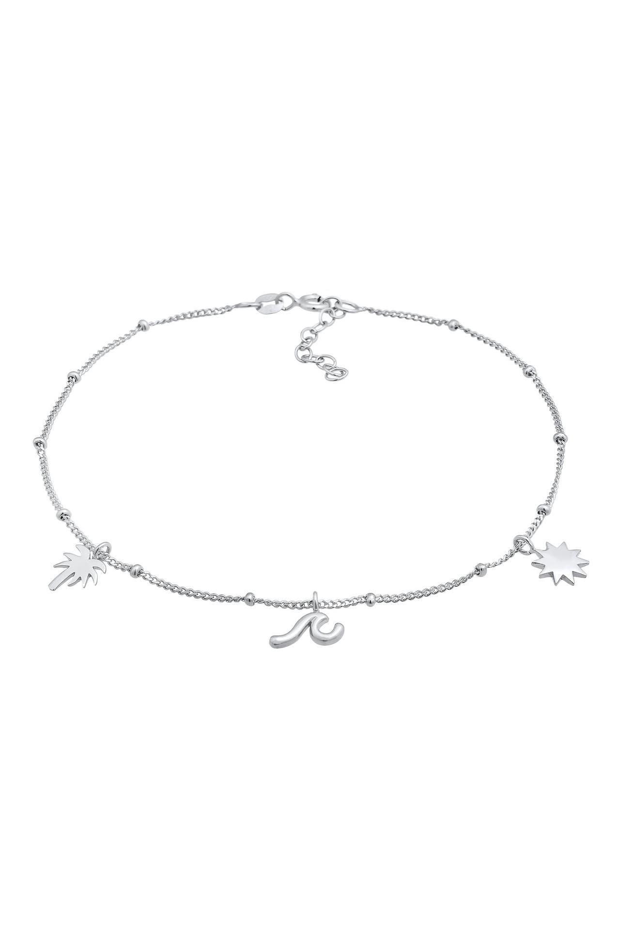 ELLI Armband Palme Boho Strand Sommer 925 Silber Silber, Bild 1