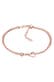 Armband Layer Kreis 925 Silber, mit Kristallen von Swarovski® Rosegold