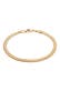 Armband Flach Elegant Schlangenkette Fischgräte 925 Silber Gold