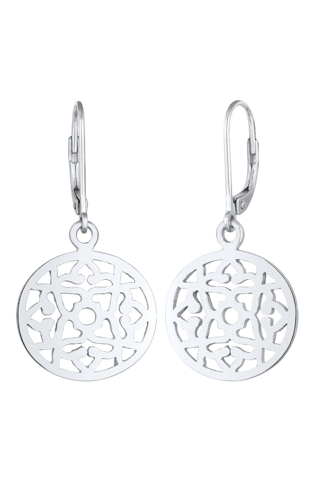 ELLI Ohrringe Ornament Orientalisch Rund 925 Silber Silber, Bild 1