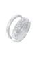 Ring Topas Bandring Set Elegant 925 Silber rhodiniert Silber
