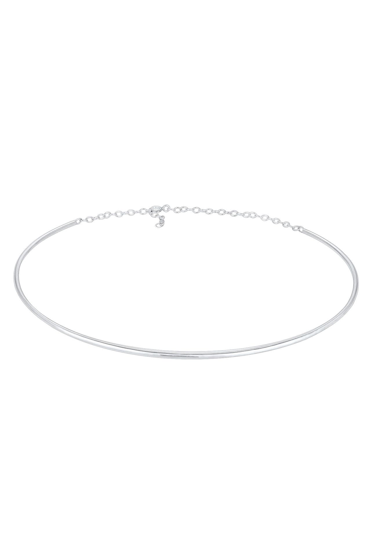 ELLI Kette Elli Halskette Choker Cuff Basic It-Piece Blogger 925er Silber Silber, Bild 1