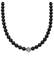 Kette Ornament Onyx Schwarz 925 Sterling Silber Schwarz