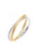 Ring Wickelring Bi-Color Zeitlos 585 Gelbgold Weißgold Gold