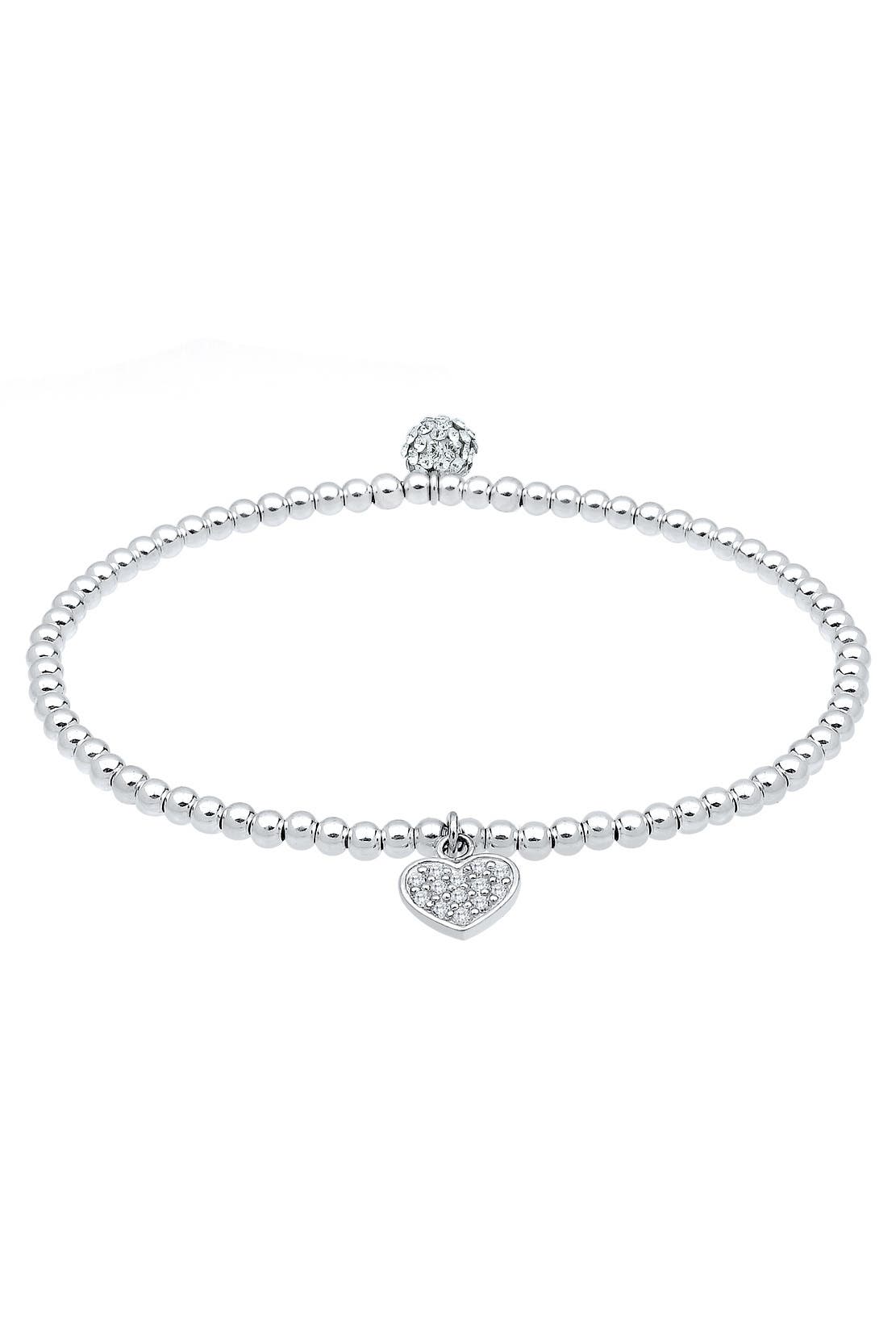 ELLI Armband Herz Symbol Kristalle 925 Silber Weiß, Bild 1