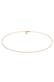 Kette Choker Kugelkette Basic 925 Sterling Silber Gold