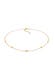 Kette Choker Raute Geo 925 Sterling Silber Gold