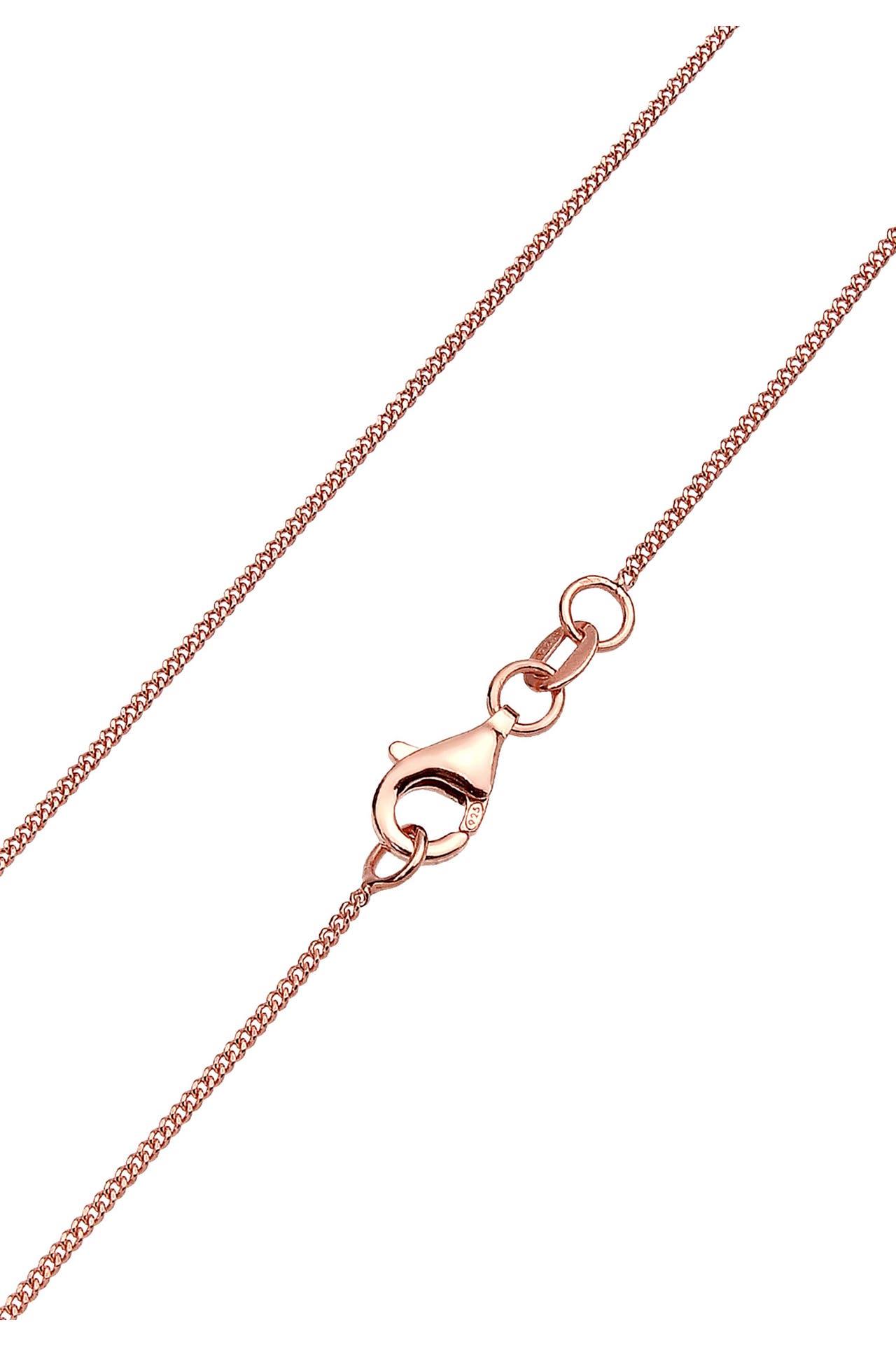 ELLI Kette Feder Boho Schmuck Geschenk mit Kristallen von Swarovski®925 Silber Rosegold, Bild 1