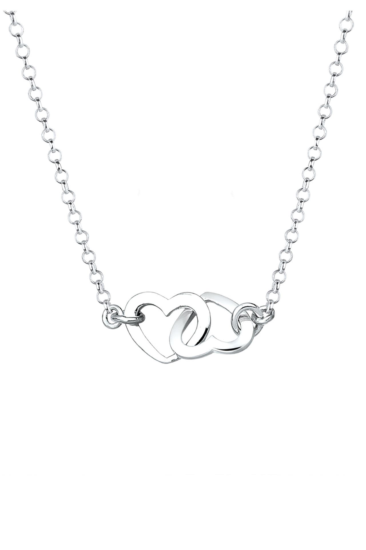 ELLI Kette Herz Liebe 925 Sterling Silber Silber, Bild 1