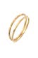 Ring Stapelringe Stacking Bandring (2 tlg.) 375 Gelbgold Gold