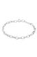 Armband Herren Gliederkette Oval Basic 925 Silber Silber