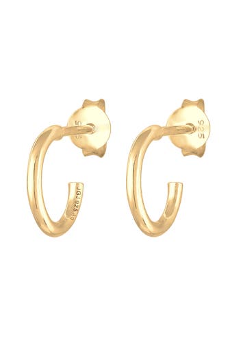 ELLI Ohrringe Ohrstecker Creolen 925 Sterling Silber Gold