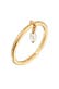 Ring Bandring Stapelring Perle Basic 925 Ring Gold