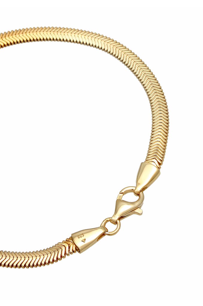 Armband Flach Elegant Schlangenkette Fischgräte 925 Silber - KUZZOI »  günstig online kaufen | Outletcity