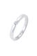 Ring Verlobungsring Diamant (0.06 ct.) 925 Silber Silber