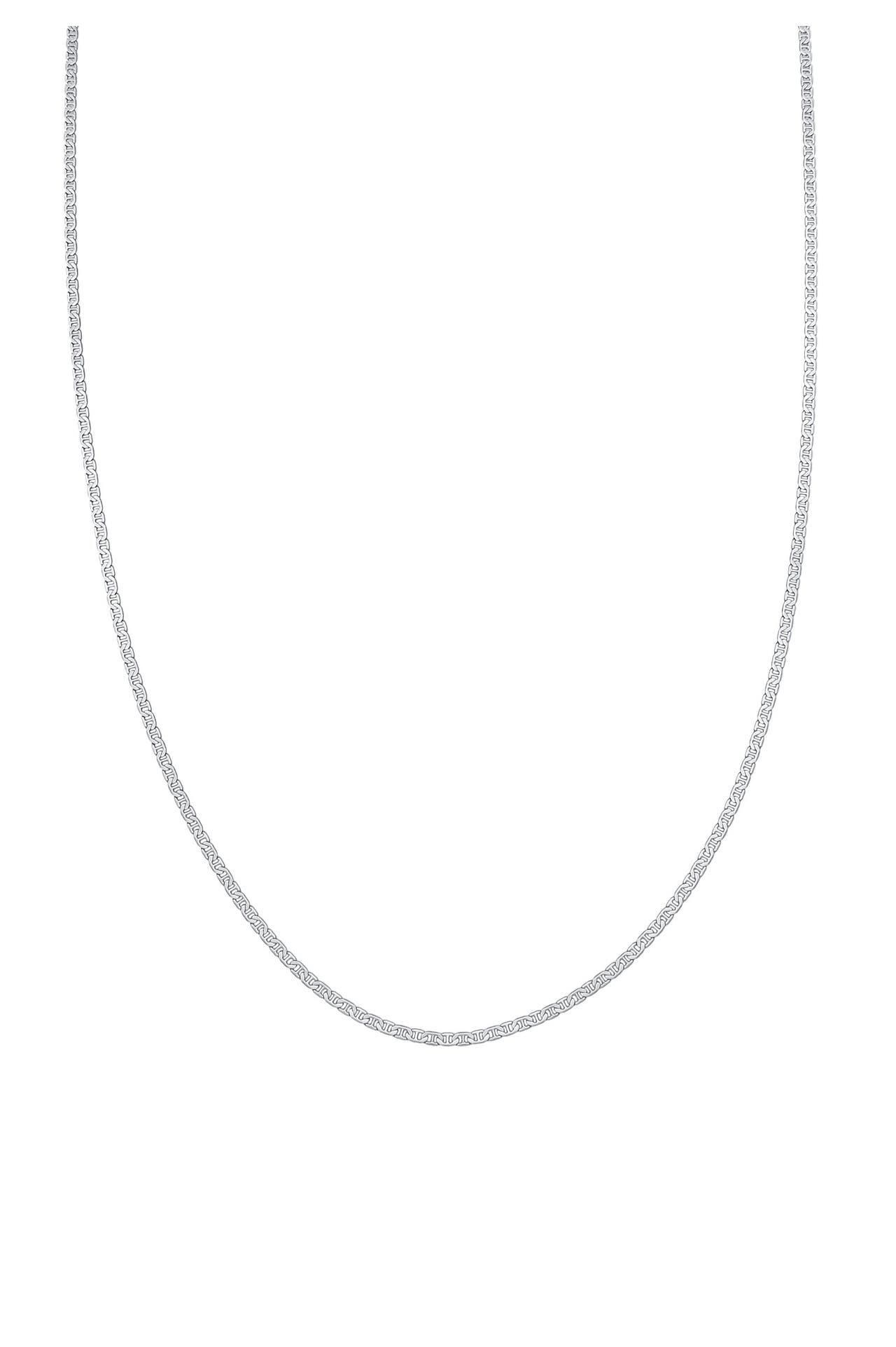 KUZZOI Kette Herren Stäbchenpanzerkette Basic 925 Silber Silber, Bild 1