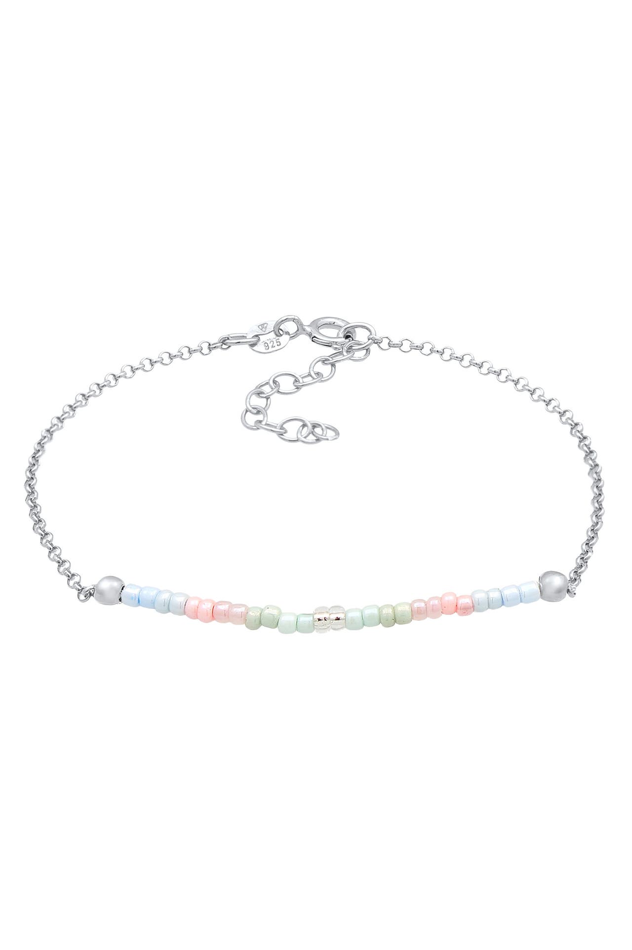 ELLI Armband Beads Kugeln Pastell 925 Silber Silber, Bild 1