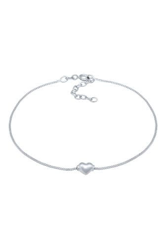 ELLI Fußschmuck Kinder Herz Liebe Sommer 925 Silber