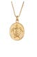 Kette Schildkröte Münze Ozean 925 Silber Gold