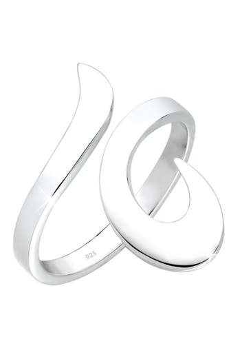 ELLI Ring Wickelring Verstellbar Ornament 925 Silber Silber