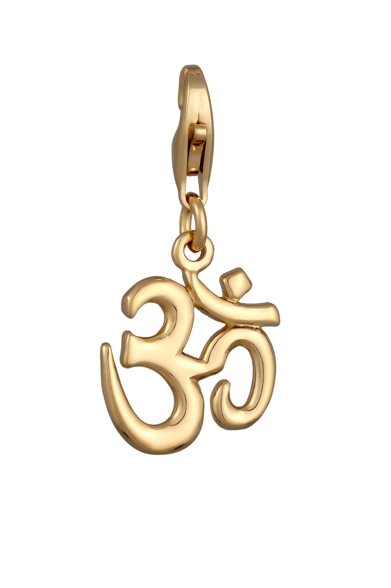 NENALINA Charm Om Symbol Anhänger Yoga 925 Silber, Bild 1