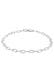 Armband Charmträger Bettelarmband Trend Basic 925 Silber Silber