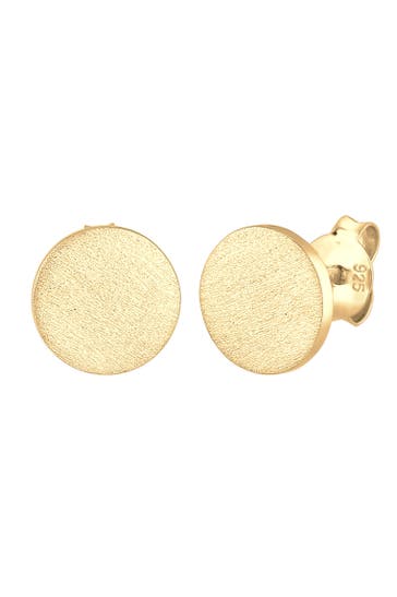 KUZZOI Ohrringe Ohrstecker Plättchen 925 Sterling Silver