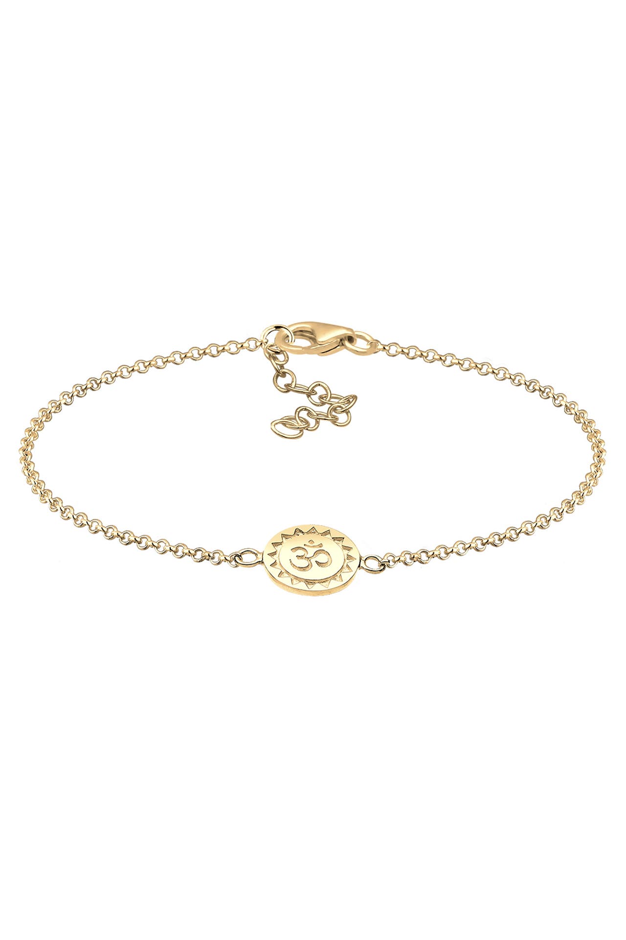 ELLI Armband OM 925 Sterling Silber Gold, Bild 1
