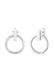 Ohrringe Stecker Kreis Rund Geo Trend 925 Sterling Silber Silber