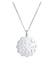 Kette Ornament Floral Orient Rund 925 Silber Silber