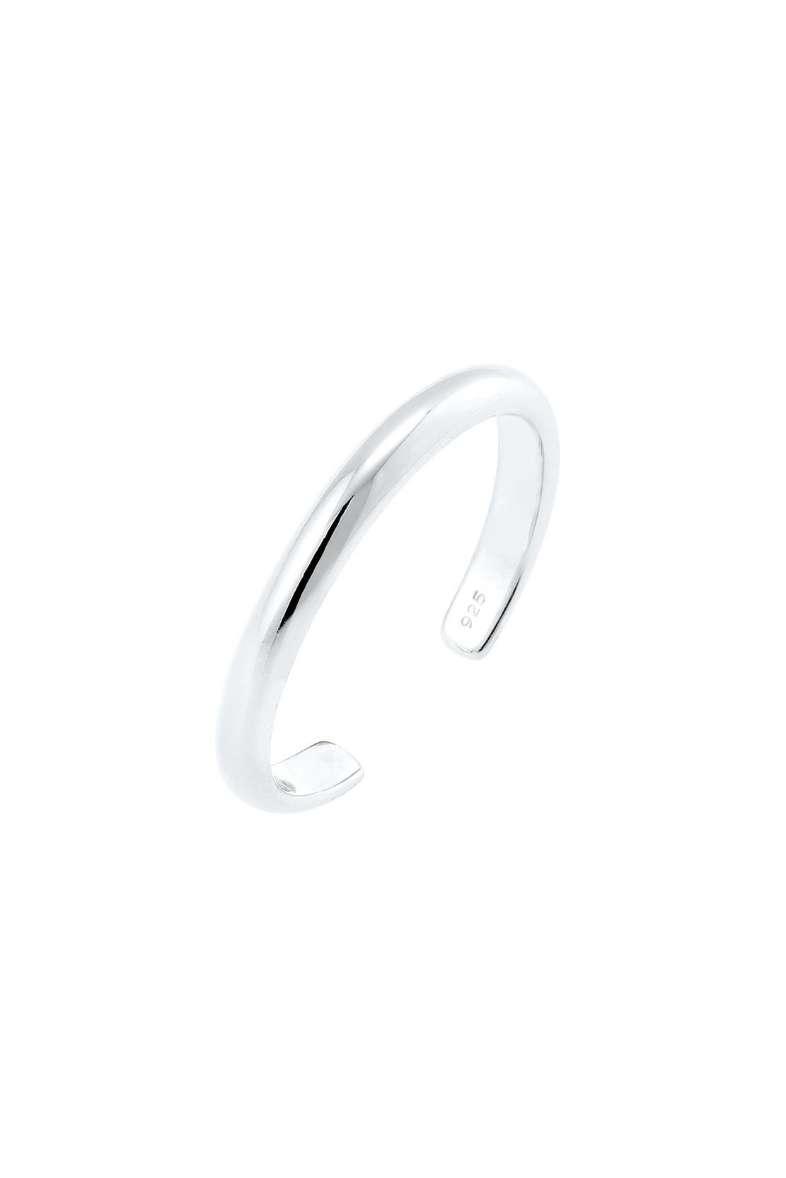 ELLI Ring MIDI 925 Sterling Silber Offen Silber, Bild 1