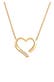 Kette Herz Liebe Diamant (0.055 ct.) 925 Silber Gold