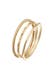 Ring Stapelringe 3er Set 375 Gelbgold
