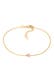 Armband Rose Dreieck 925 Sterling Silber, mit Kristallen von Swarovski® Gold