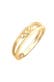 Ring Kugel Basic 925 Sterling Silber Gold