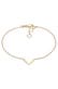 Armband V-Anhänger Geo Minimal 375 Gelbgold Gold
