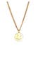 Kette mit Happy Smiling Face 925 Silber Gold