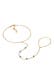 Armband Hand Chain Handkette Armband 925 Silber Gold