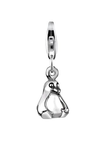 NENALINA Charm Anhänger Pinguin 925 Silber
