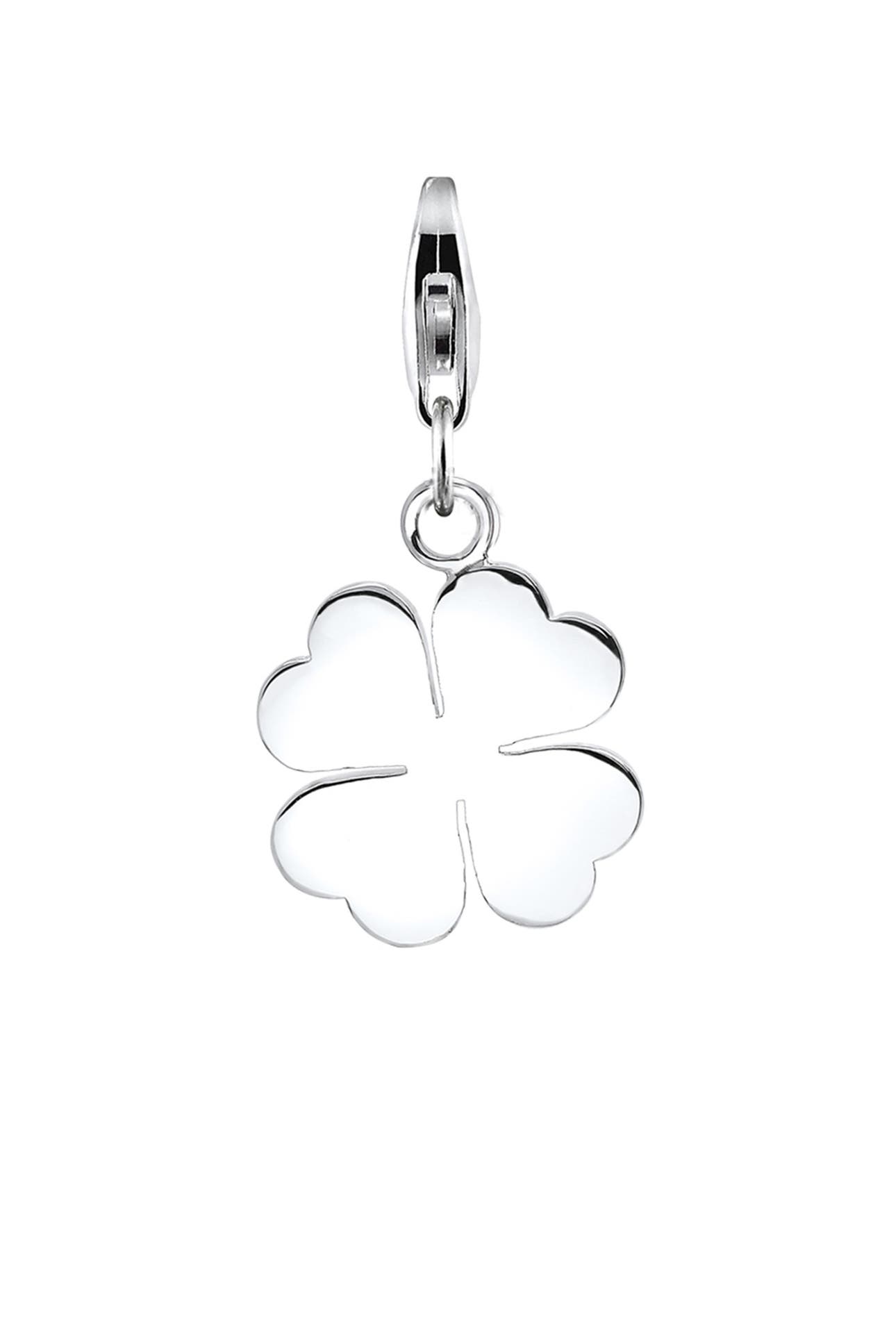 NENALINA Charm Anhänger Kleeblatt Glück Talisman 925 Silber, Bild 1