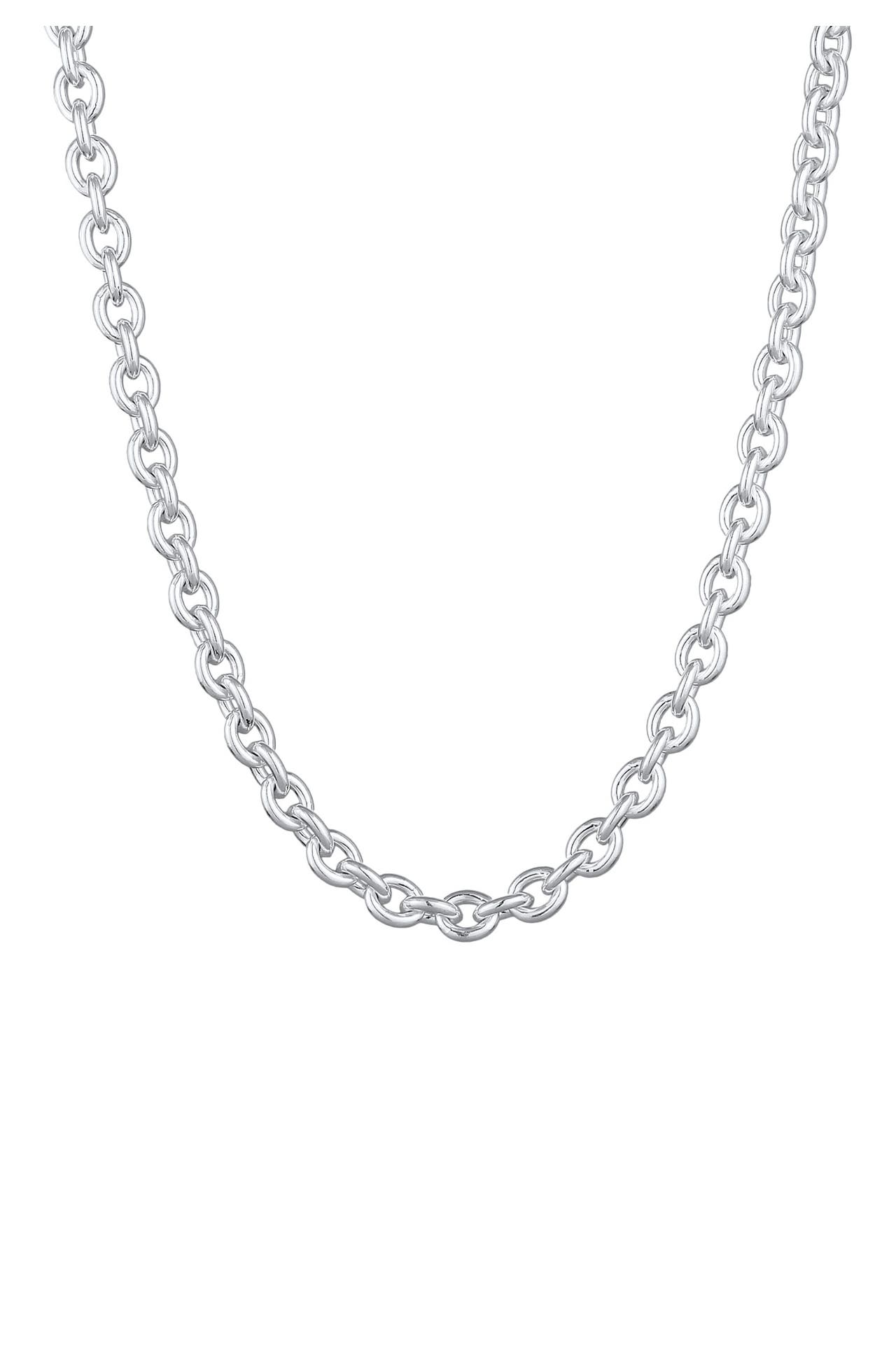 KUZZOI Kette Herren Rundanker Modern Elegant Unisex 925 Silber Silber, Bild 1