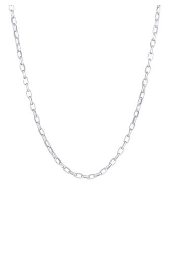 KUZZOI Kette Herren Ankerkette Oval 925 Silber Silber