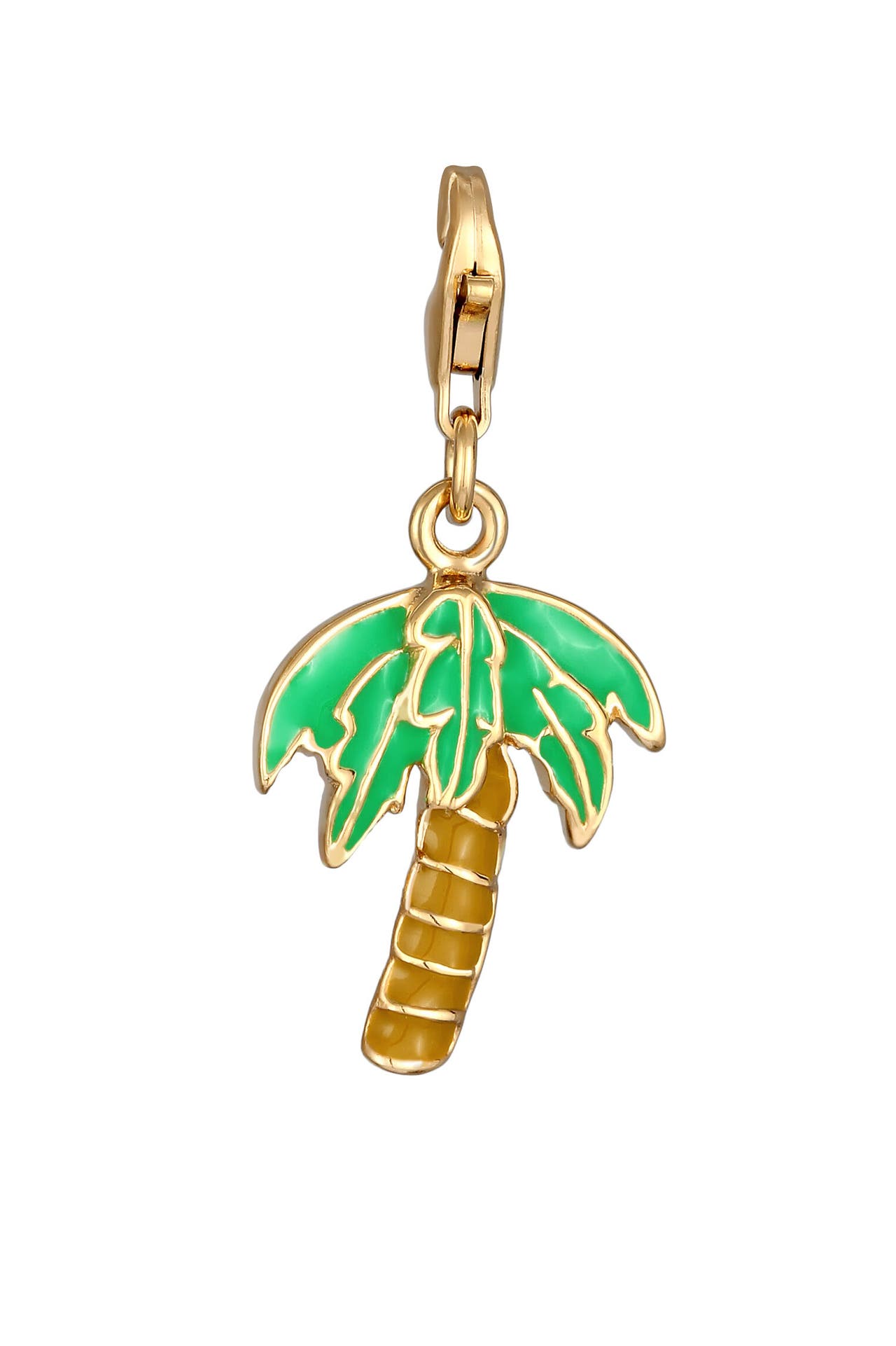 ELLI Charm Palme Emoij 925 Sterling Silber, Bild 1