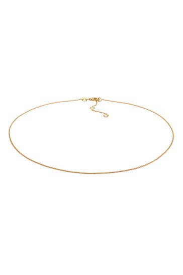 ELLI Kette 925 Sterling Silber Choker 36cm Gold